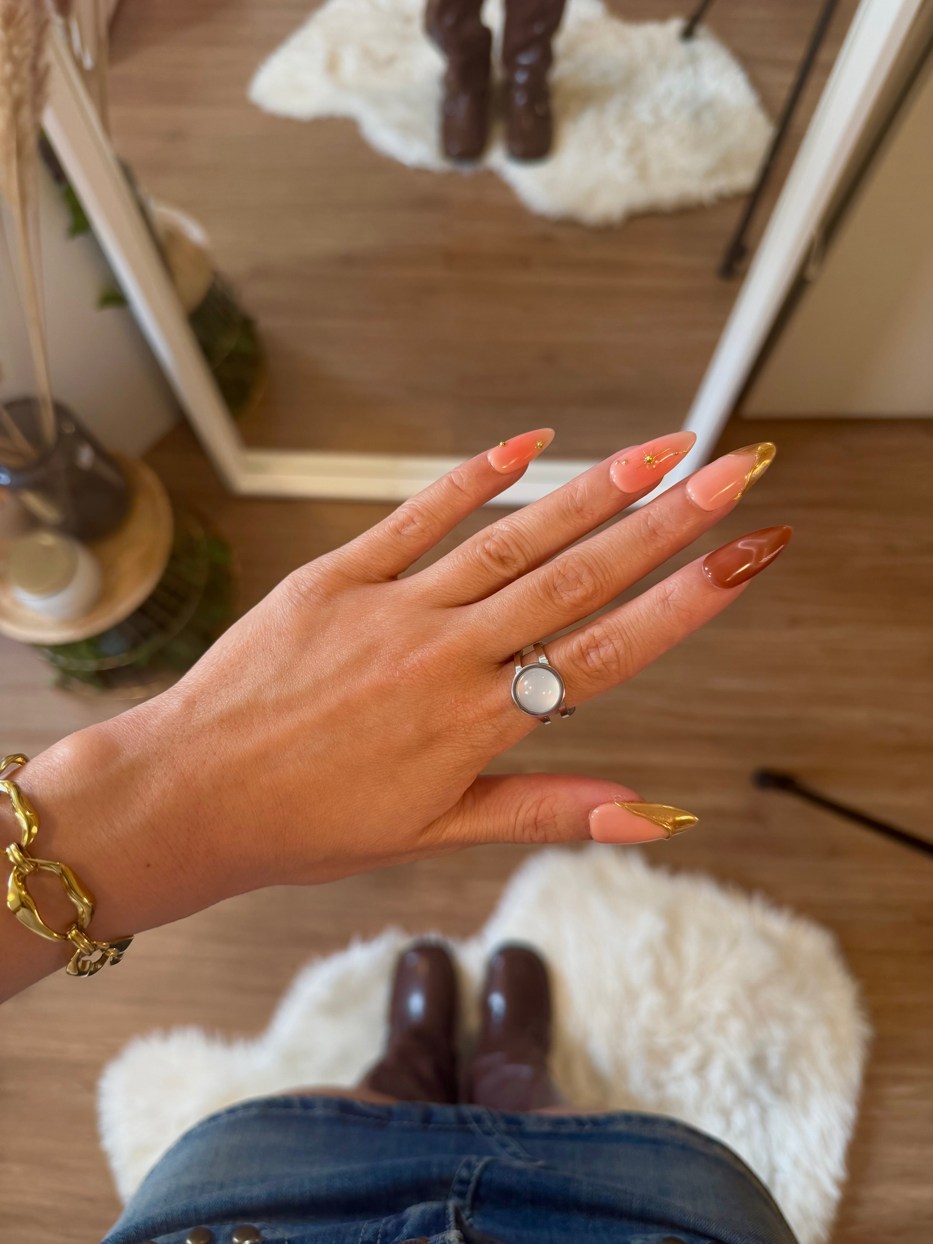 Pearl Prism Ring