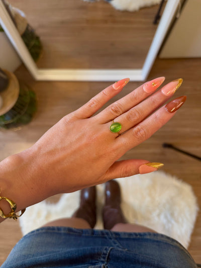 Emerald Whisper Ring