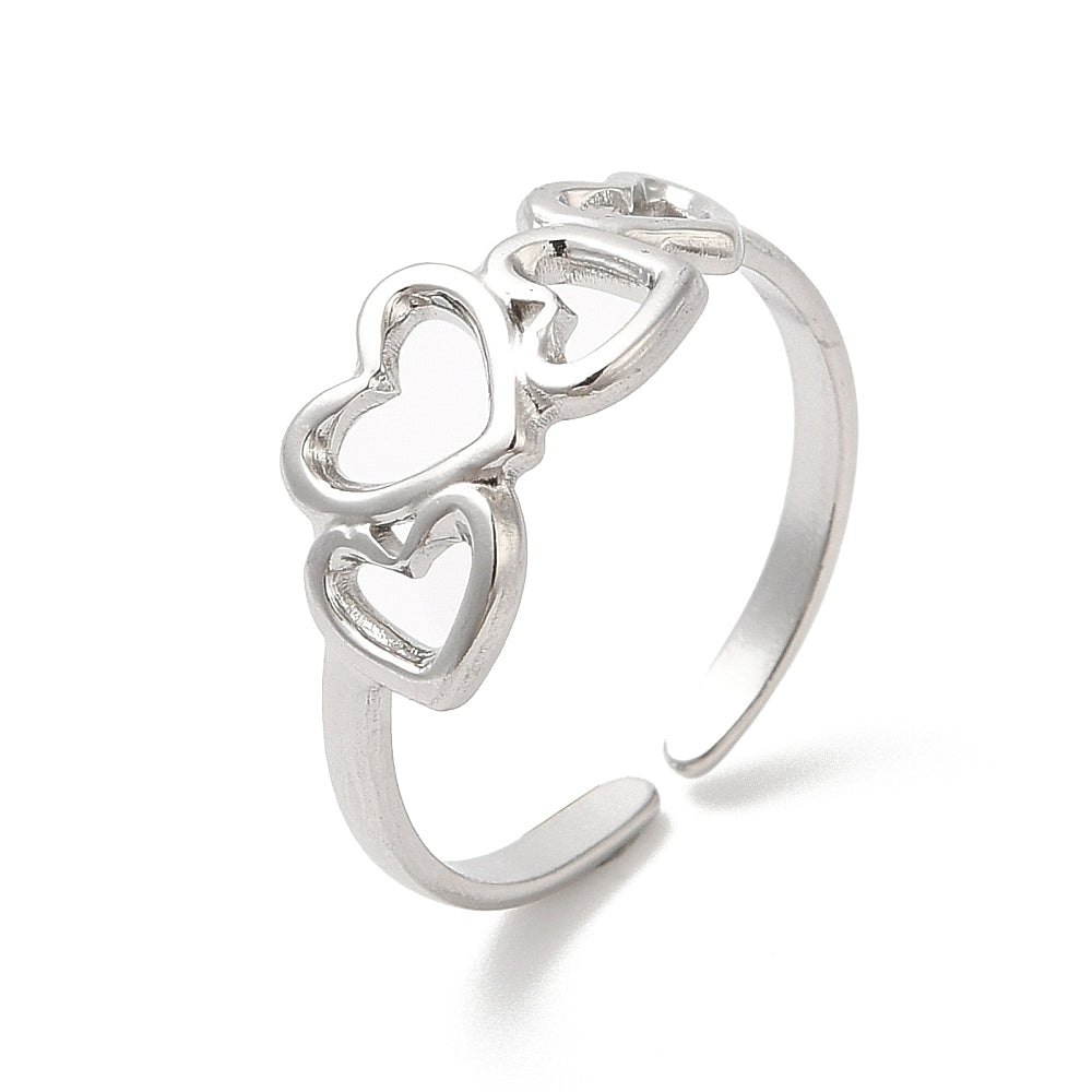 Little Hearts Ring