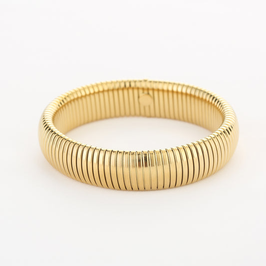 Golden Coil Bangle