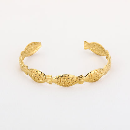 Golden Koi Cuff