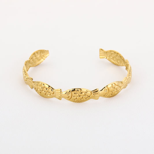 Golden Koi Cuff