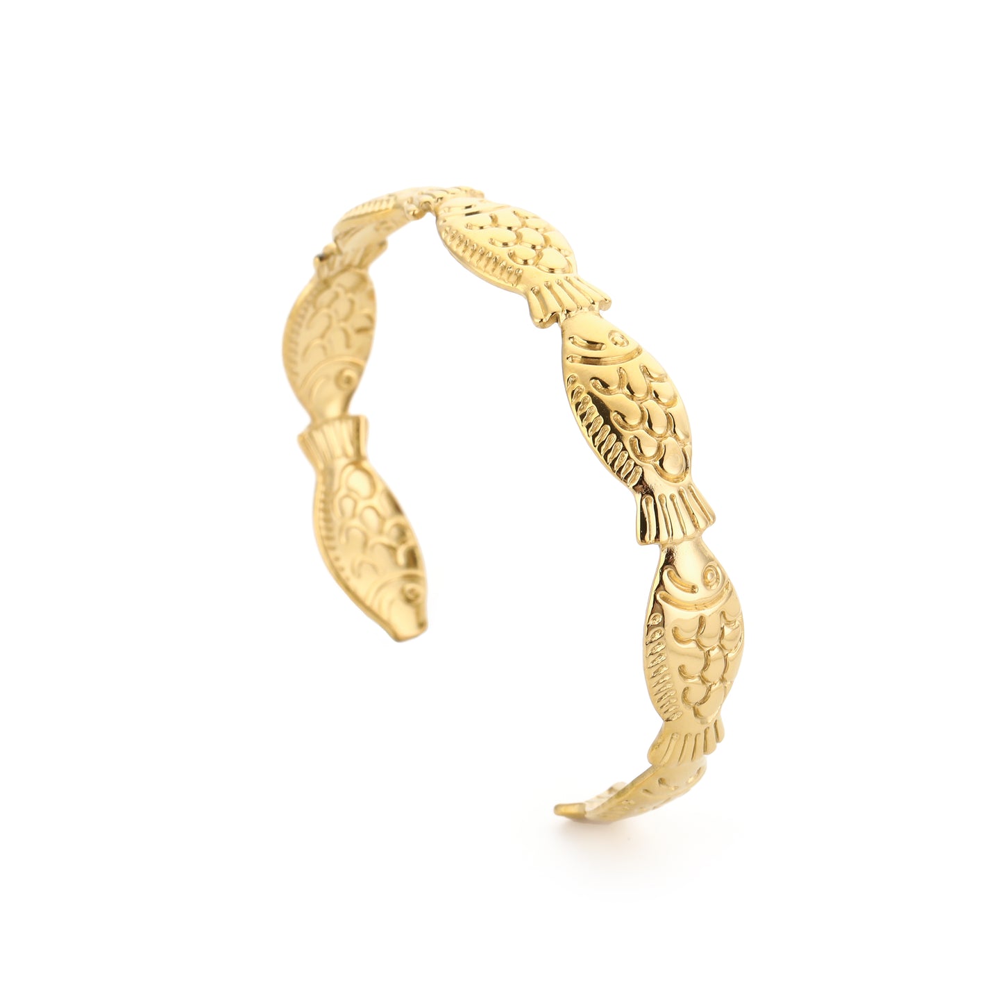 Golden Koi Cuff