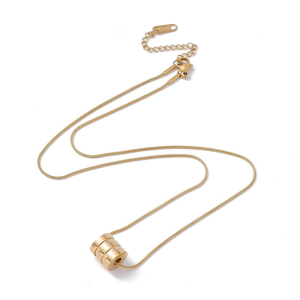 Golden duo necklace