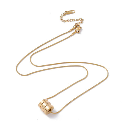 Golden duo necklace