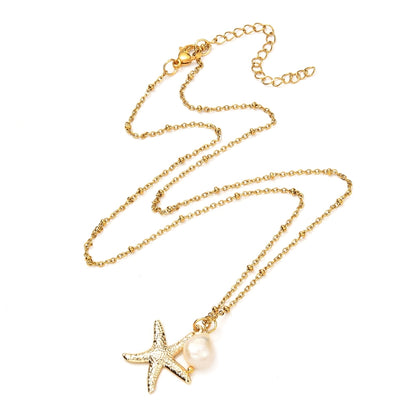 Starfish necklace