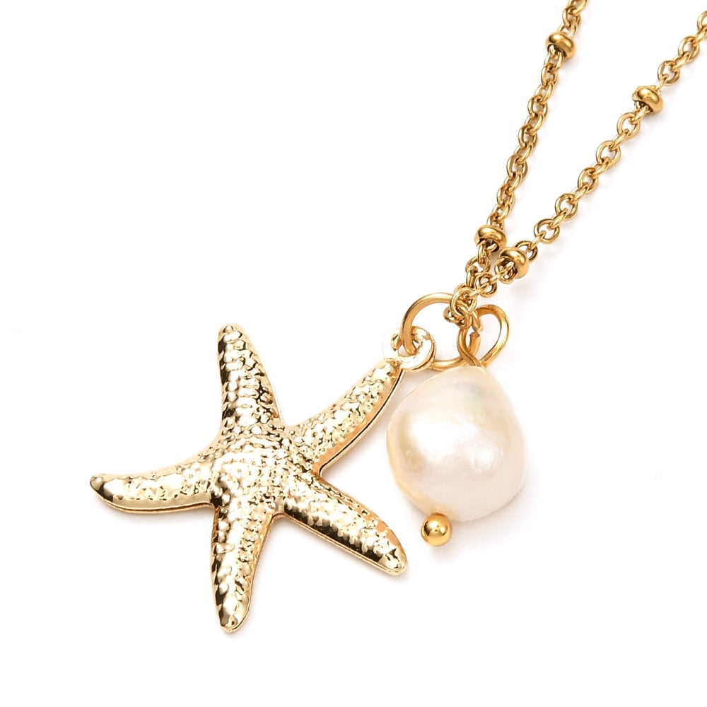 Starfish necklace