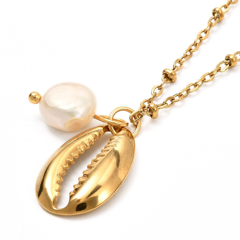 Seashell necklace