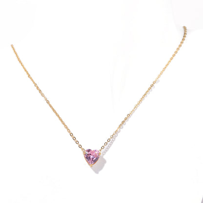Forever Yours Necklace Pink