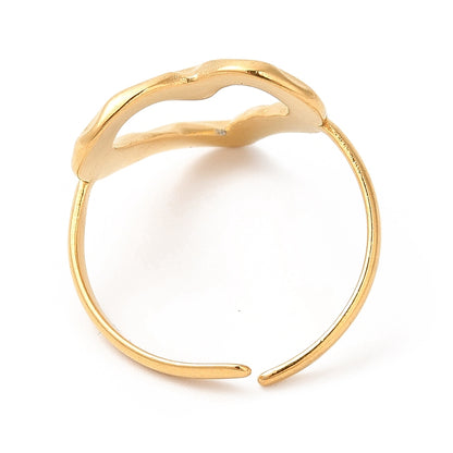 Open heart ring