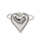 Silver Amore Ring