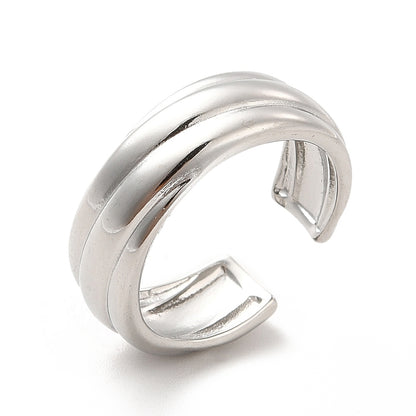 Silver edge ring