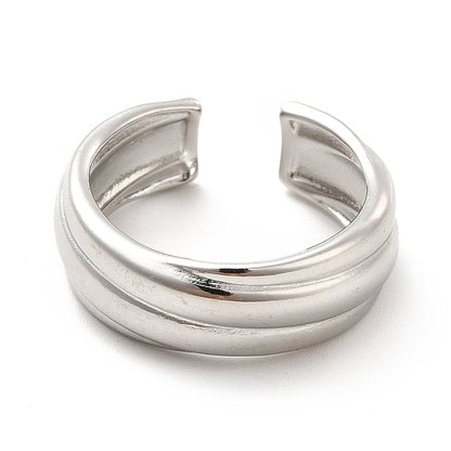 Silver edge ring