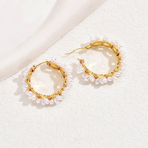 Pearly hoops