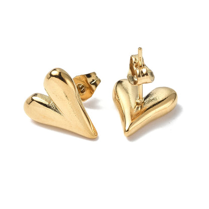 Golden amore earrings