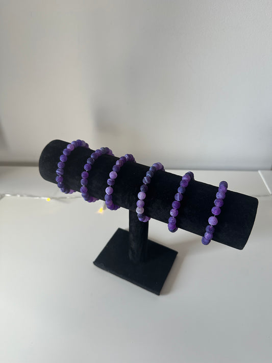 Plum bracelet