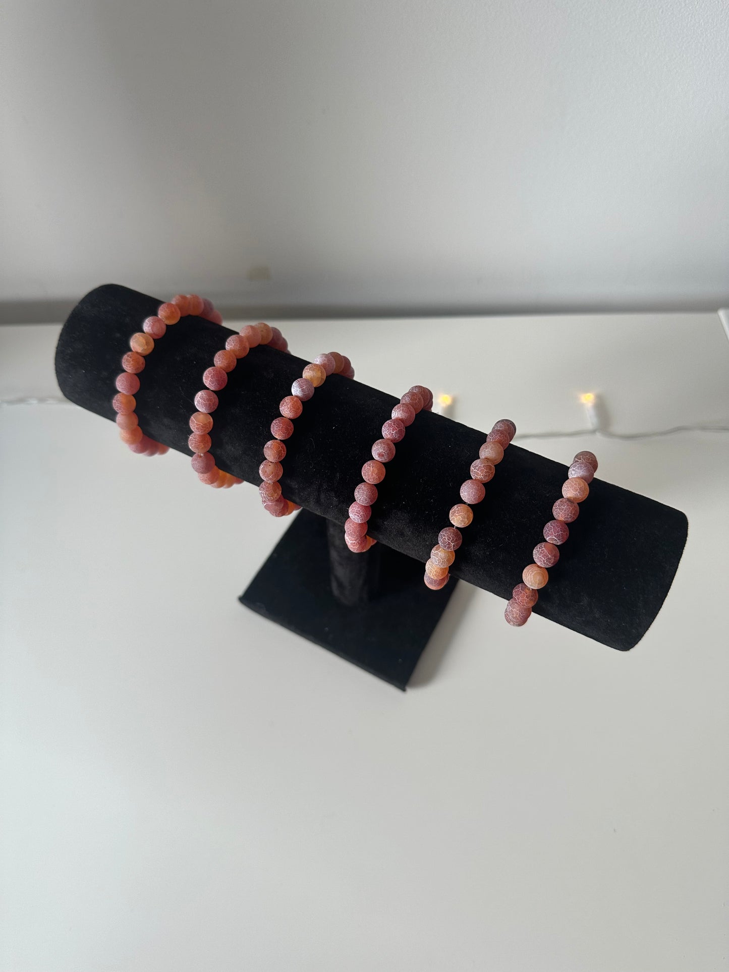 Peach bracelet