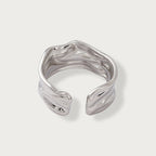 Bold arc ring