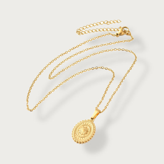 Golden Eclipse Necklace