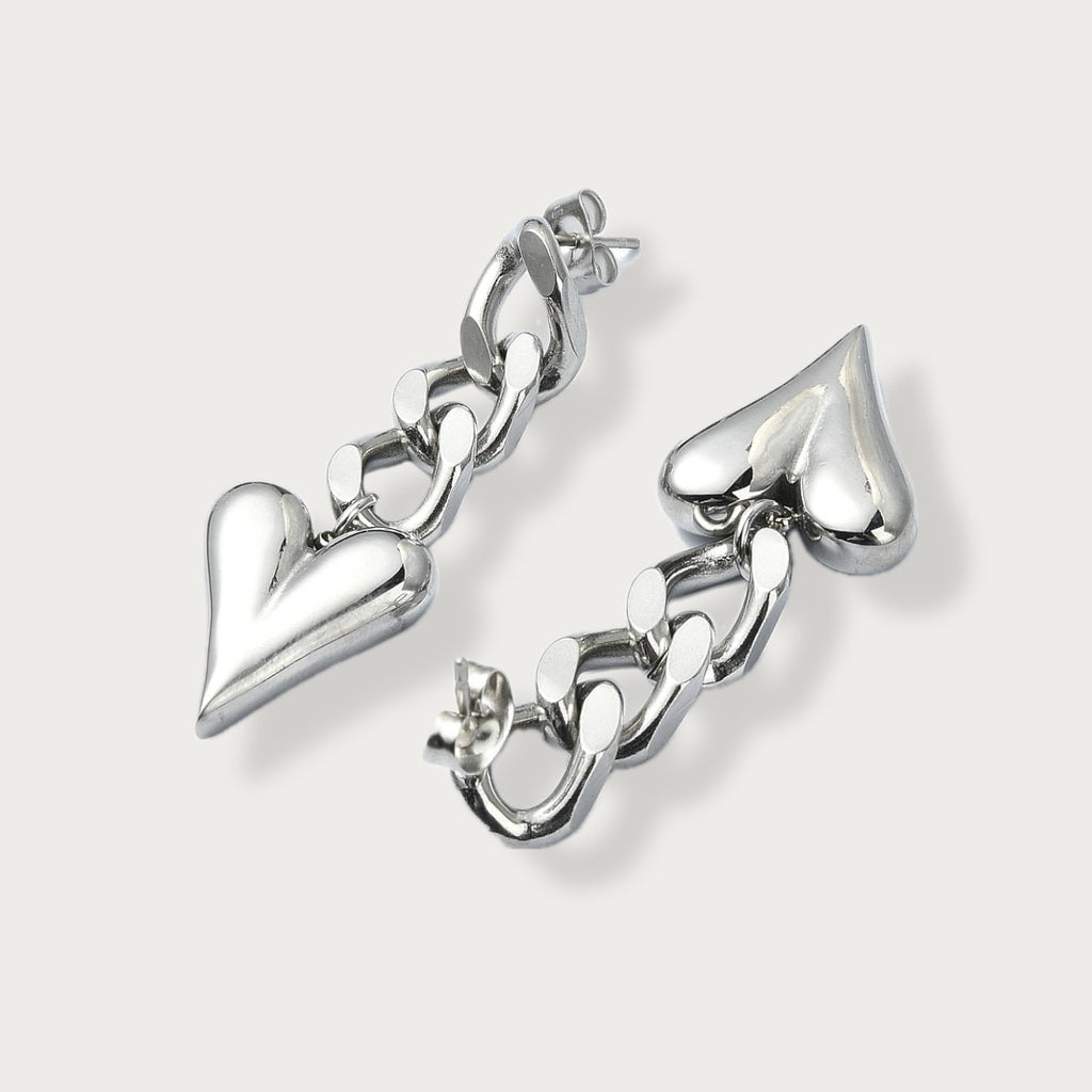 Heartchain Earrings