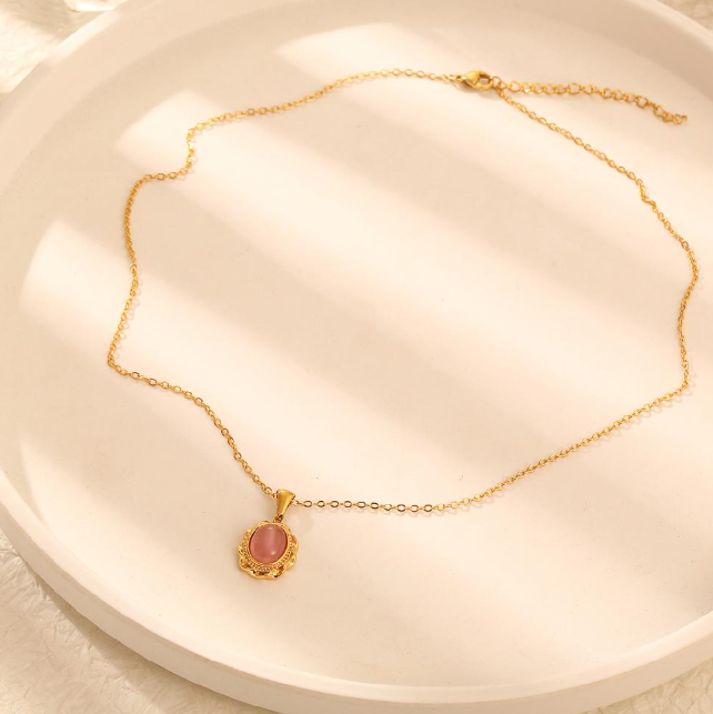 Pink Opulence necklace