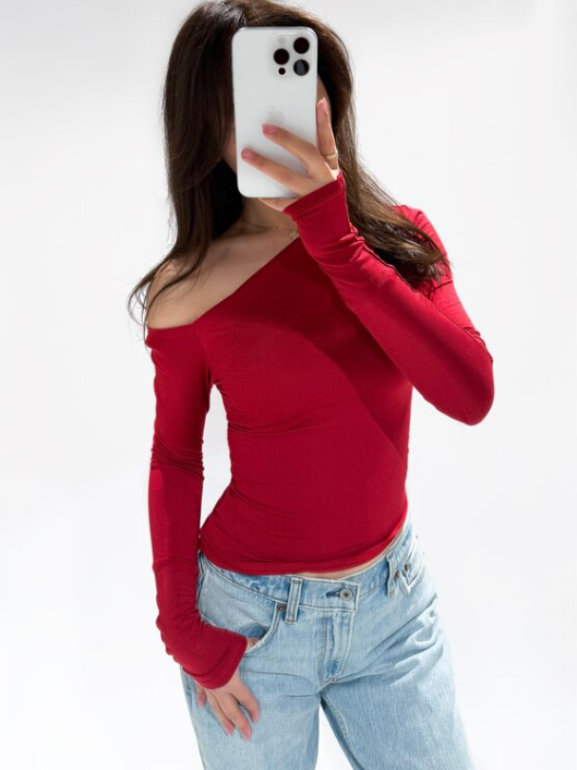 Ophelia Top Rood