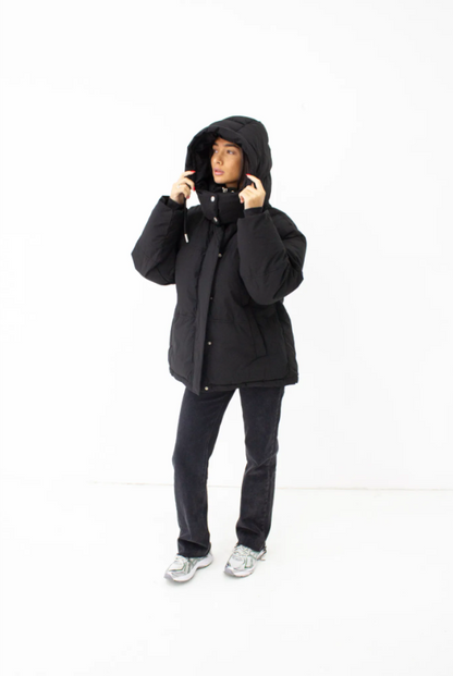 Ashley puffer jacket zwart